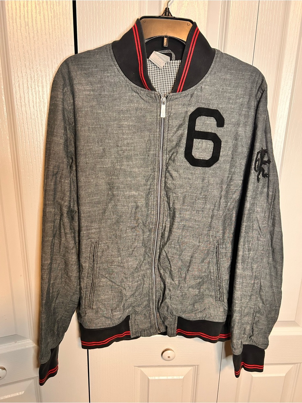 Lebron James Signature Nike Zip Virescit Vulnero Virtus Jacket Size Medium